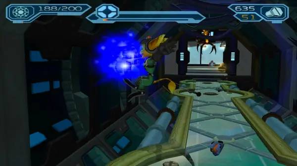 Персонаж Ratchet and Clank 2  Going Commando - HD в процессе выполнения задания