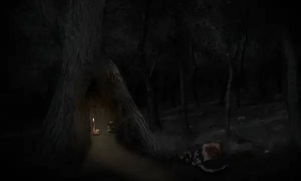 Персонаж Real Horror Stories Ultimate Edition в процессе выполнения задания