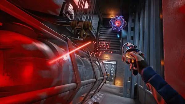 Персонаж Red Matter 2 в процессе выполнения задания