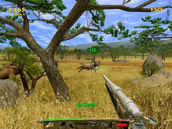 Персонаж Remington Super Slam Hunting Africa в процессе выполнения задания