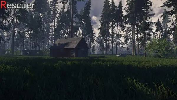 Персонаж Rescuer в процессе выполнения задания