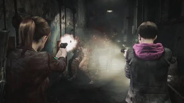 Персонаж Resident Evil Revelations 2 Biohazard Revelations 2 в процессе выполнения задания