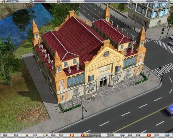 Персонаж Restaurant Empire 2 в процессе выполнения задания