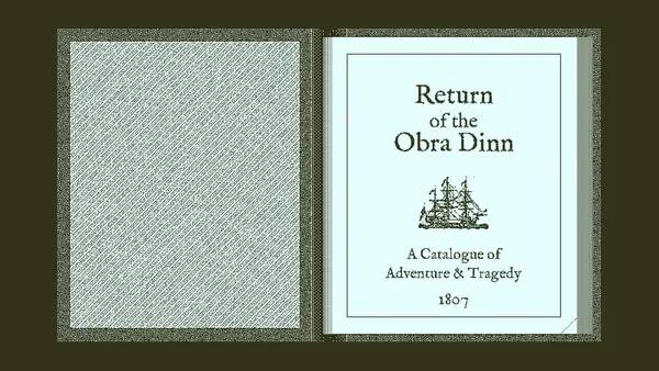 Персонаж Return of the Obra Dinn в процессе выполнения задания
