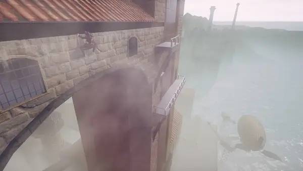 Персонаж Rinlo в процессе выполнения задания