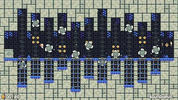 Персонаж RITE в процессе выполнения задания