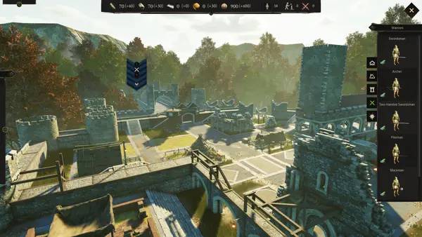 Персонаж Robin Hood Sherwood Defenders в процессе выполнения задания