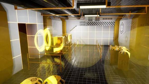 Персонаж Robo Inc Project в процессе выполнения задания