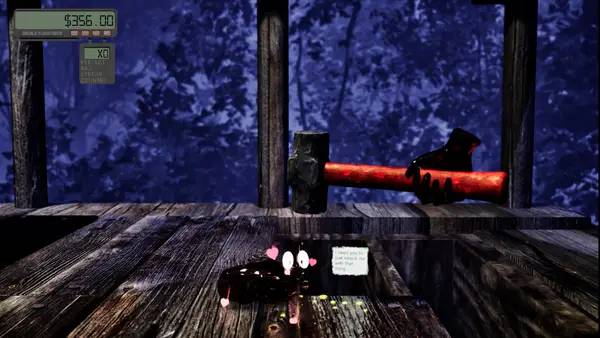 Персонаж ROGUE LIGHT DECK BUILDER в процессе выполнения задания