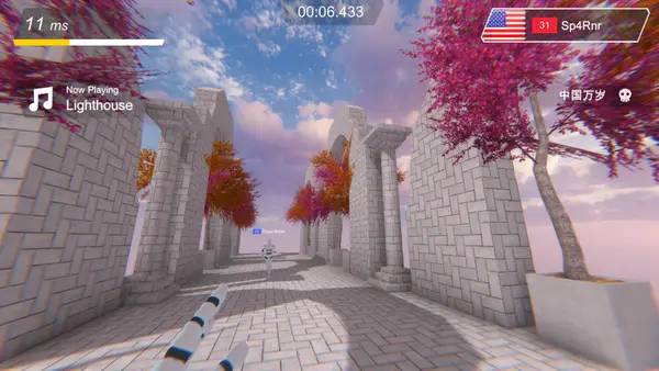 Персонаж Run Pro в процессе выполнения задания