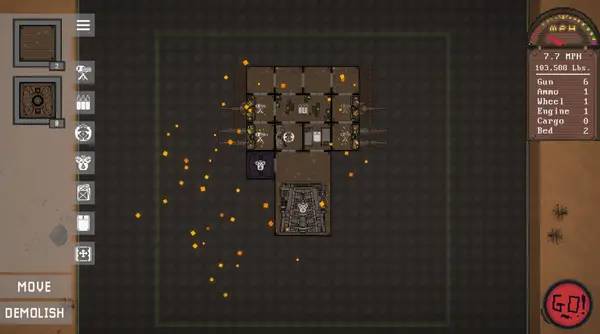 Персонаж Rustbreaker в процессе выполнения задания