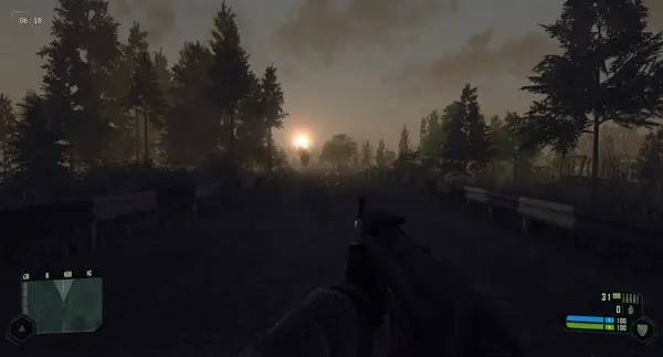 Персонаж S.T.A.L.K.E.R. Legacy of Times в процессе выполнения задания