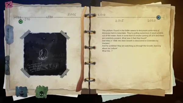 Персонаж Sanity of Morris в процессе выполнения задания