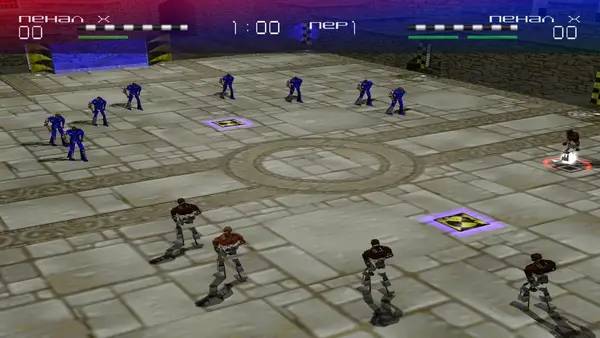 Персонаж Savage Arena в процессе выполнения задания