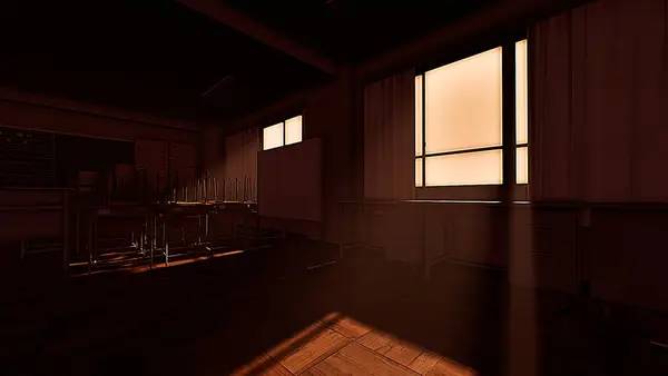 Персонаж School Labyrinth в процессе выполнения задания