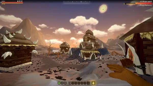 Персонаж Shoppe Keep 2 в процессе выполнения задания