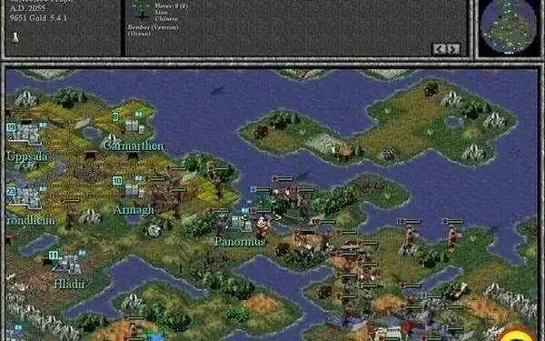 Персонаж Sid Meier’s Civilization 2  Test of Time в процессе выполнения задания