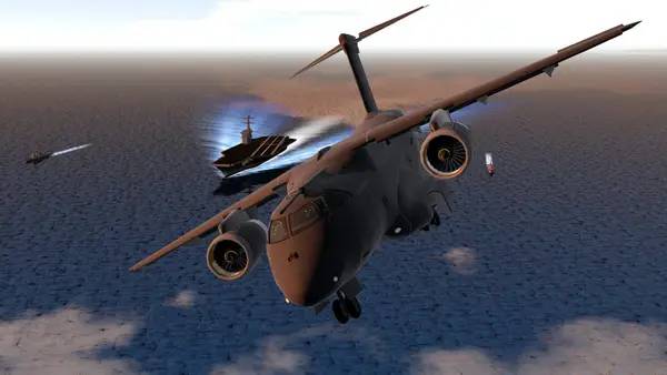 Персонаж SimplePlanes VR в процессе выполнения задания