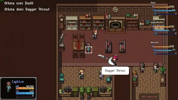 Персонаж Singularity Tactics Arena в процессе выполнения задания