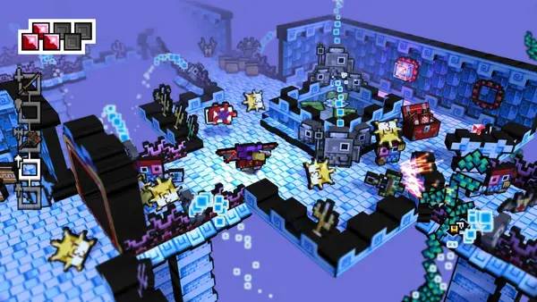 Персонаж Skellboy Refractured в процессе выполнения задания