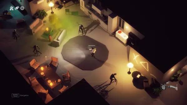 Персонаж SKYHILL Black Mist в процессе выполнения задания