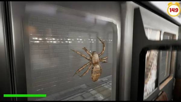 Персонаж Slap The Fly в процессе выполнения задания