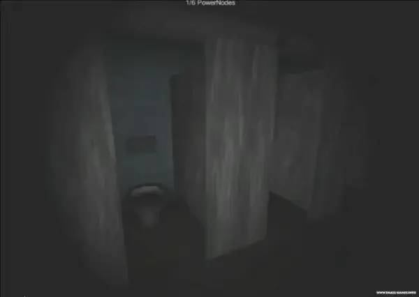 Персонаж Slender Space в процессе выполнения задания