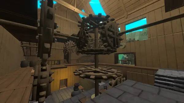 Персонаж Smithworks в процессе выполнения задания