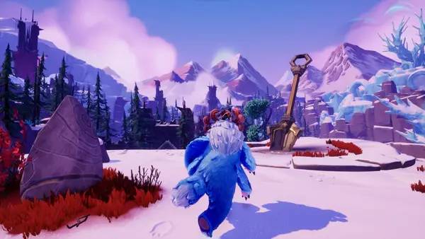 Персонаж Song of Nunu  A League of Legends Story в процессе выполнения задания