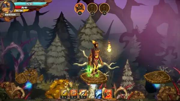 Персонаж Soul Grabber в процессе выполнения задания