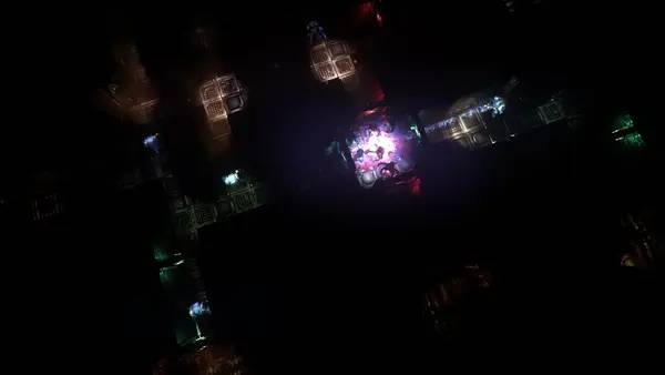 Персонаж Space Hulk Ascension в процессе выполнения задания