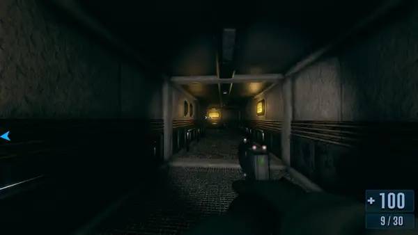 Персонаж Space Mercenary Shooter Episode 2 в процессе выполнения задания