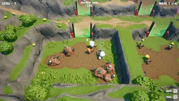 Персонаж Stack by stack в процессе выполнения задания