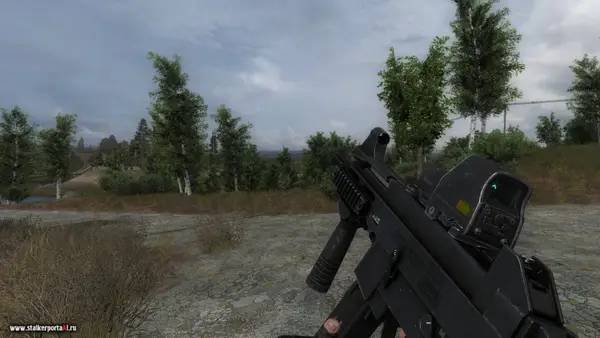 Персонаж Сталкер  Call of Pripyat - STCoP Weapon Pack в процессе выполнения задания