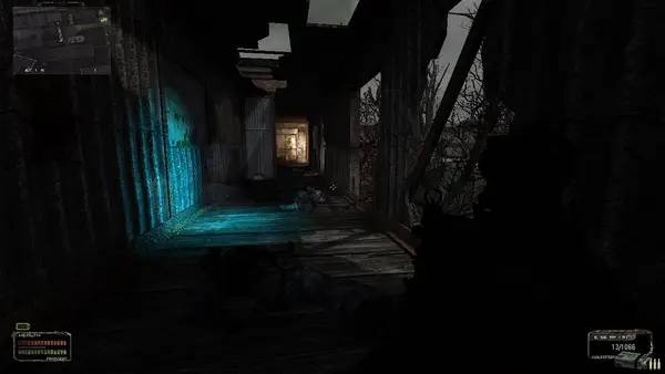 Персонаж Сталкер Shadow of Chernobyl - EPILOGUE в процессе выполнения задания