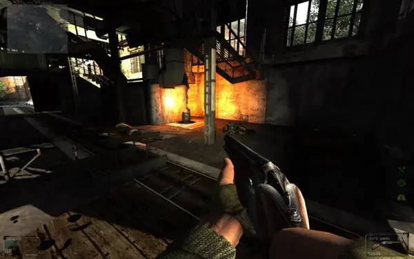 Персонаж Сталкер  Shadow of Chernobyl - Oblivion Lost. Remake в процессе выполнения задания