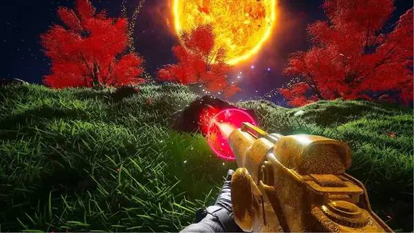 Персонаж Star Crafter в процессе выполнения задания