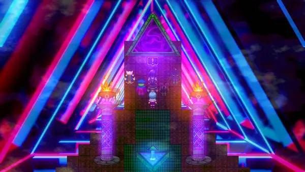 Персонаж Star Shift Origins в процессе выполнения задания