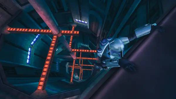 Персонаж STAR WARS Bounty Hunter в процессе выполнения задания