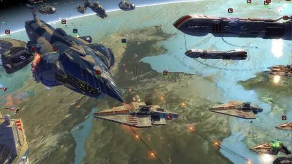 Персонаж Star Wars Empire at War Expanded - Fall of the Republic в процессе выполнения задания