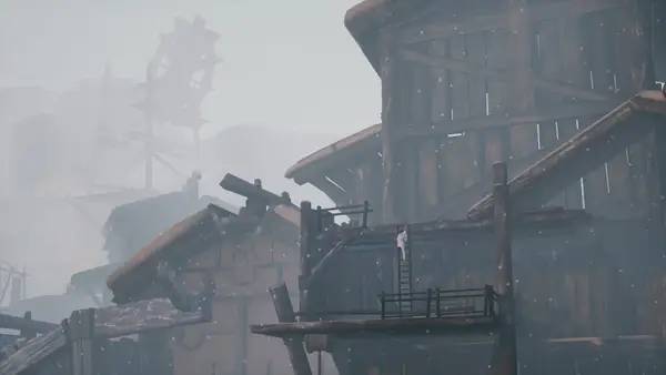 Персонаж Stela в процессе выполнения задания