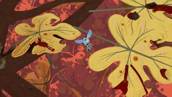 Персонаж Stonefly в процессе выполнения задания