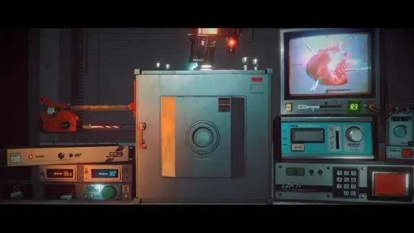 Персонаж Stories Untold в процессе выполнения задания