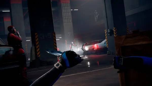 Персонаж STRIDE Fates в процессе выполнения задания