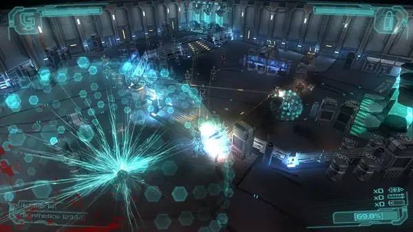 Персонаж Subject 9 в процессе выполнения задания