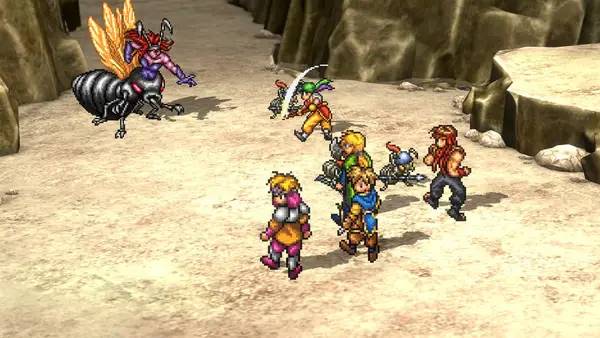 Персонаж Suikoden I&II HD Remaster Gate Rune and Dunan Unification Wars в процессе выполнения задания