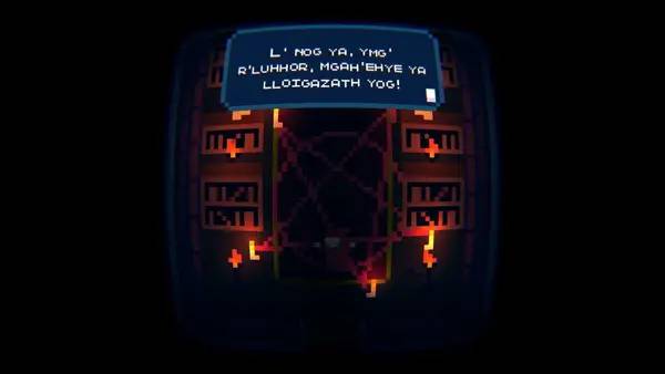 Персонаж Summoner's Mess в процессе выполнения задания