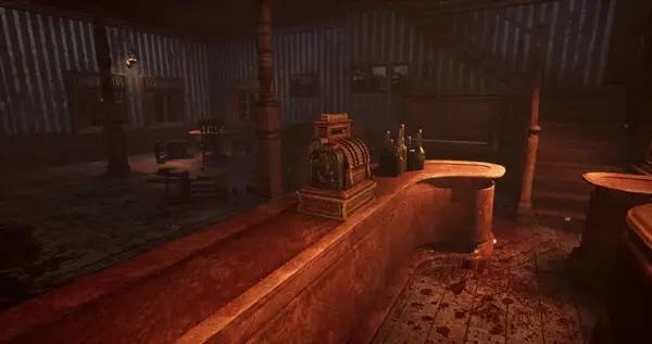 Персонаж Survival and Horror  Hangman's Rope в процессе выполнения задания