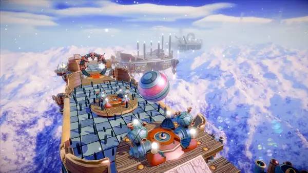 Персонаж Switchball HD в процессе выполнения задания