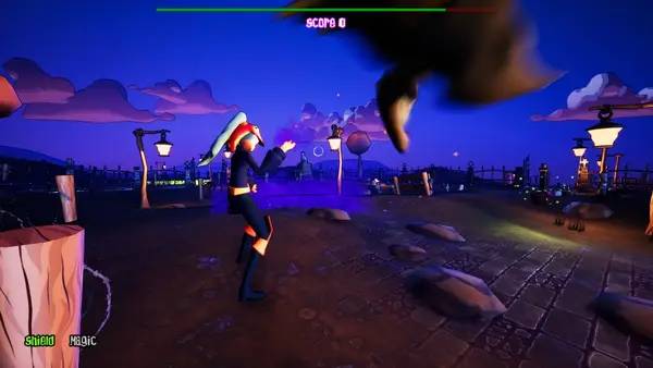 Персонаж TailzFromTheGrave в процессе выполнения задания